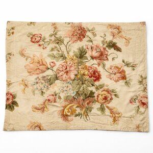 Vintage Ralph Lauren Sussex Gardens Floral Pillowcase Queen/Standard Sheets